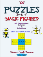 100 Puzzles Book of Magic Figures: [All Illustrated, Colored & Solutions]