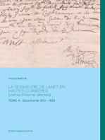 La seigneurie de Lanet en Hautes-Corbières (Vème-XIXème siècles): Tome 4 : Documents 1613 - 1654