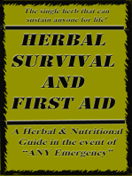 Herbal Survival and First Aid: a book on natural SURVIVAL solutions in the event of any emergency