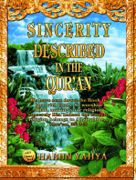 Sincerity Described in the Qur’an