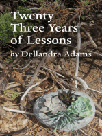 Twenty Three Years of Lessons