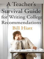 A Teacher's Survival Guide for Writing College Recommendations
