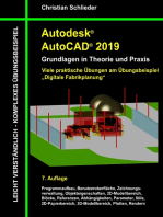 Autodesk AutoCAD 2019 - Grundlagen in Theorie und Praxis: Viele praktische Übungen am Übungsbeispiel: Digitale Fabrikplanung