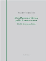 L'intelligenza artificiale guida le nostre vetture. Profili di responsabilità