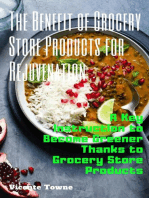 The Benefit of Grocery Store Products for Rejuvenation