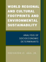 World Regional and Cultural Footprints and Environmental Sustainability: Analysis of Socioeconomic Determinants