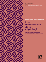 Las matemáticas de la criptología: Secretos demostrables y demostraciones secretas