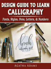 Design Guide to Learn Calligraphy by Agatha Adams (Ebook) - Read ...