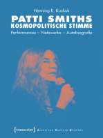 Patti Smiths kosmopolitische Stimme: Performances - Netzwerke - Autobiografie