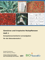 Gewürze und tropische Nutzpflanzen Heft 1: Kompetenzorientierte Lernaufgaben für die Sekundarstufe I