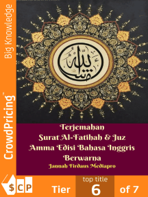 Read Terjemahan Surat Al Fatihah Juz Amma Edisi Bahasa Inggris Berwarna Online Jannah Firdaus Mediapro Books