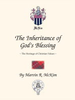 The Inheritance of God's Blessing: The Heritage of Christian Values