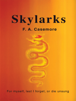 Skylarks: For Myself, Lest I Forget, or Die Unsung