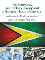 The Story of the First Kidney Transplant in Guyana, South America