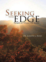 Seeking the Edge: Thoughts on Wisdom and Success