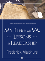 My Life in the Va: Lessons in Leadership
