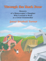 Through the Back Door: Memoirs of a Sharecropper's Daughter Who Learned to Read as a Great-Grandmother