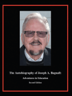 The Autobiography of Joseph A. Bagnall: Adventures in Education