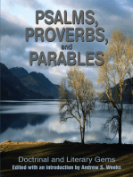 Psalms, Proverbs, and Parables: Doctrinal and Literary Gems