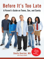 Before It's Too Late: A Parent’S Guide on Teens, Sex, and Sanity