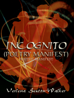 Incognito (Poetry Manifest): Poetry Manifest