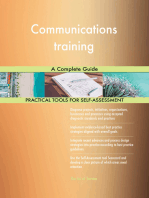 Communications training A Complete Guide