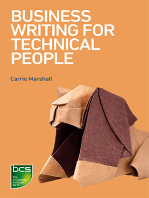 Business Writing for Technical People: The most effective ways to get your message across