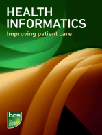 Health informatics: Improving patient care