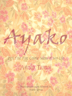 Ayako: Prix Fixe Five Course Menu of My Life