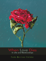When Love Dies: In Life and Relationships