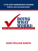 Doing What Works: What Successful People Do Differently