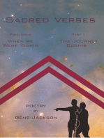 Sacred Verses: Prologue  ('When We Were Young')  and  Part One (The Journey Begins)