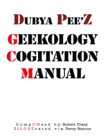 Dubya Pee’Z Geekology Cogitation Manual