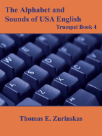 The Alphabet and Sounds of Usa English