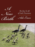 A New Birth: The Key to All of God’S Provisions
