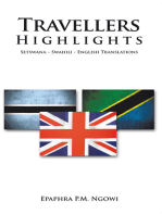Travellers Highlights: Setswana – Swahili - English Translations