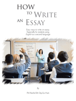 How to Write an Essay