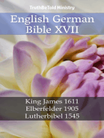 English German Bible XVII: King James 1611 - Elberfelder 1905 - Lutherbibel 1545