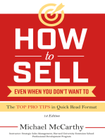 How to Sell: Even When You Don't Want To