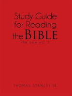 Study Guide for Reading the Bible the Law Vol 1