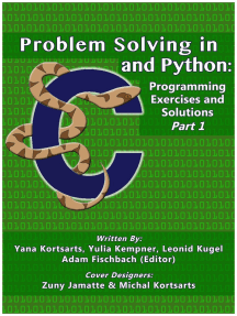 Read Problem Solving In C And Python Programming Exercises And Solutions Part 1 Online By Yana Kortsarts Yulia Kempner And Leonid Kugel Books