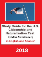 Study Guide for the U.S. Citizenship and Naturalization Test in English and Spanish