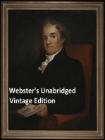 Webster's Unabridged Vintage Edition