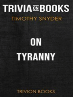 On Tyranny by Timothy Snyder (Trivia-On-Books)