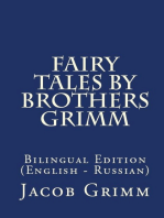 Fairy Tales By Brothers Grimm: Bilingual Edition (English – Russian)