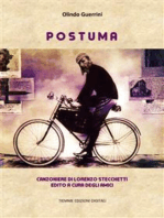 Postuma: Canzoniere di Lorenzo Stecchetti edito a cura degli amici