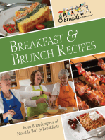 Breakfast & Brunch Recipes: Favorites from 8 innkeepers of notable Bed &amp; Breakfasts across the U.S.