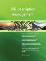 Job description management The Ultimate Step-By-Step Guide