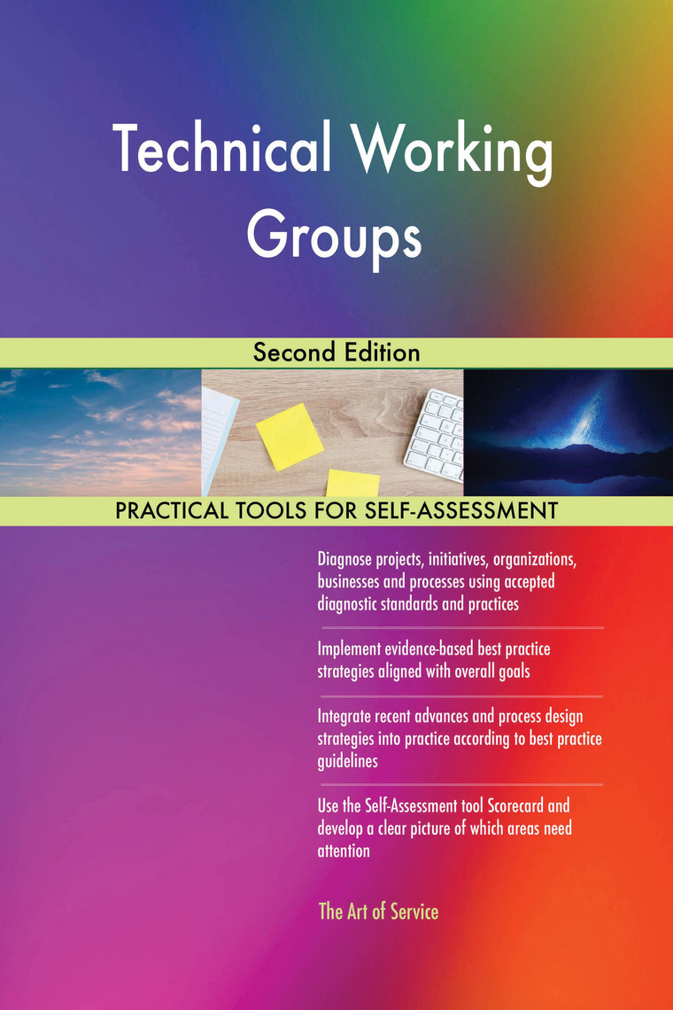 Technical Working Groups Second Edition by Gerardus Blokdyk (Ebook ...