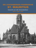 Die Lichtenberger Pfarrkirche St. Mauritius: Festschrift zum 125. Kirchweihejubiläum / Festschrift zum 125. Kirchweihjubiläum | Band 1: 1892–1940